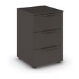 Rauch Flipp 3 Drawer Bedside Cabinet with Adjustable Height - Graphite