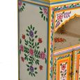 Raya Bedside Cabinet - Mango Wood - Painted - 2 Door