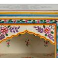 Raya Bedside Cabinet - Mango Wood - Painted - 2 Door
