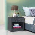 Rico Costa 1 Drawer Bedside Cabinet - Variant Available