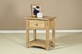 Shaker Oak Bedside Table