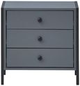 Warren 3 Drawer Bedside Cabinet - Variant Available
