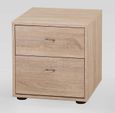 Tokio Bedside Cabinet - 2 Drawer - Carcase Color Front - Variation Available