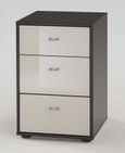 Tokio Bedside Cabinet - 3 Drawer - Variation Available