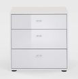 Tokio Bedside Cabinet - 3 Drawer - Variation Available
