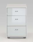 Tokio Bedside Cabinet - 3 Drawer - Variation Available