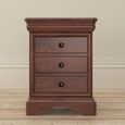 Antoinette Bedside Cabinet - 3 Drawer - Cherrywood