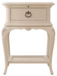 Ivory Bedside Table - 1 Drawer