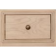 Toulon Bedside Table - 1 Drawer - Oak