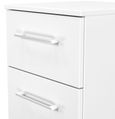 Worcester White 2 Drawer Bedside Cabinet
