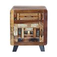 Zangird Bedside Cabinet - 1 Door - Recycled Wood