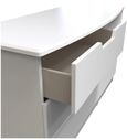Bella White 6 Drawer Midi Dresser