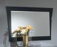 Sofia Dresser - 3 Drawer - with Mirror - Black Italian