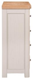Clarion Chest - 2+3 Drawer - Oak and Grey