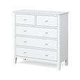 Hampstead Chest of Drawers - 2+3 Drawer - White