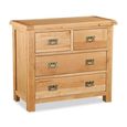 Salisbury Premium Small Chest - 2+2 Drawer - Oak