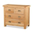 Salisbury Premium Small Chest - 2+2 Drawer - Oak