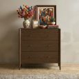 Paris Chest - 3 Drawer - Dark Oak