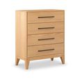 Viento Chest - 4 Drawer - Oak