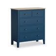 Marlow Chest of Drawers - 2+3 Drawer - Blue