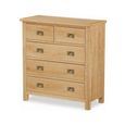 Salisbury Lite Chest - 2+3 Drawer - Oak