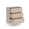 Palmdale Chest - 3 Drawer - Grey