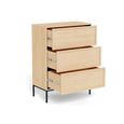 Palmdale Chest - 3 Drawer - Oak