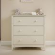 Cameo Chest of Drawers - 3 Drawer - Small - White