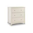 Cameo Chest of Drawers - 3 Drawer - Small - White