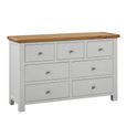Lundy Chest - 3+4 Drawer - Grey Painted