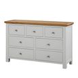 Lundy Chest - 3+4 Drawer - Grey Painted