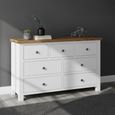 Lundy Chest - 3+4 Drawer - White Painted