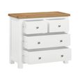 Lundy Chest - 2+2 Drawer - White Painted