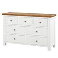 Lundy Chest - 3+4 Drawer - White Painted