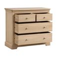 Cromwell Chest - 2+2 Drawer - Oak