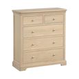 Cromwell Chest - 2+3 Drawer - Oak