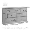 Cromwell Chest - 3+4 Drawer - Oak