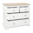 Cromwell Chest - 2+2 Drawer - White Painted