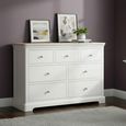 Cromwell Chest - 3+4 Drawer - Grey Painted