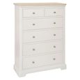 Cromwell Chest - 2+4 Drawer - Grey Painted