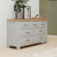 Wilmont Chest - 3+4 Drawer - Grey Painted