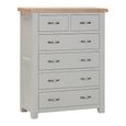 Wilmont Chest - 2+4 Drawer - Grey Painted