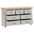 Wilmont Chest - 3+4 Drawer - Grey Painted