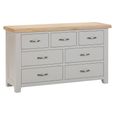Wilmont Chest - 3+4 Drawer - Grey Painted