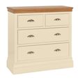 Versailles Chest - 2+2 Drawer - Ivory Painted