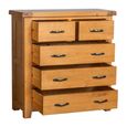 Somer Chest - 3+2 Drawer - Oak