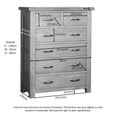 Somer Chest - 4+2 Drawer - Oak