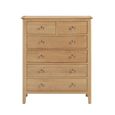 Cotswold Chest of Drawers - 4+2 Drawer - Oak