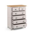 Richmond Chest of Drawers - 4+2 Drawer - Grey