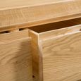 Curve Chest of Drawers - 3+2 Drawer - Oak